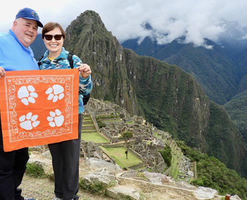 Peru: Olga Layfield M ’08 and her husband, Dale Layfield, associate professor of agriculture