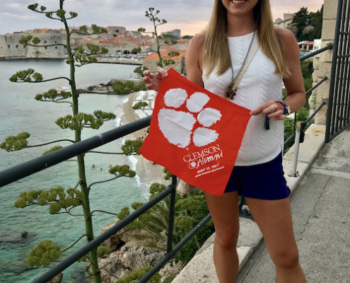 Croatia: Ashley Page ’10 vacationing in Dubrovnik.