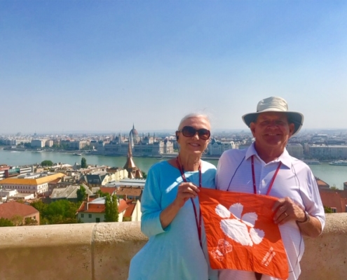 Hungary: John Winfield ’79 and his wife, Laura, took a trip to Budapest.