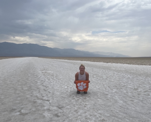 California: Caroline Churchill ’18 traveled to the other Death Valley in the summer of 2021.